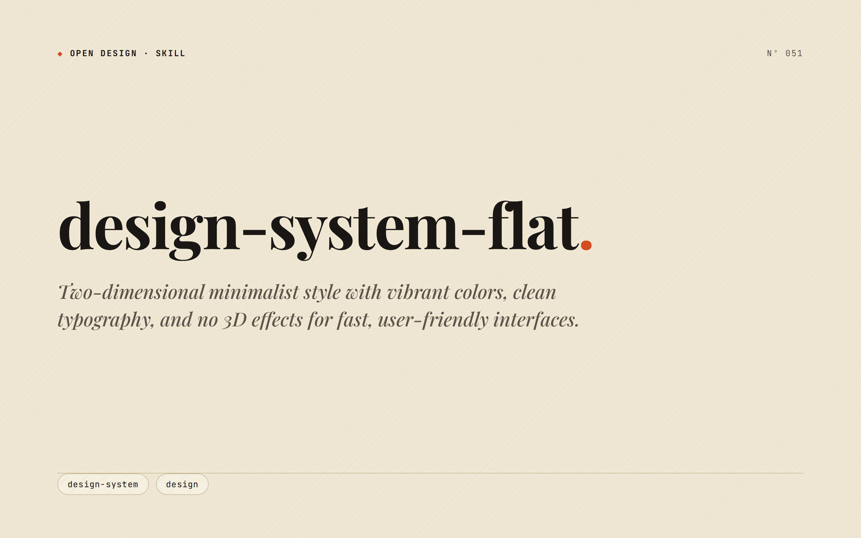 Flat preview