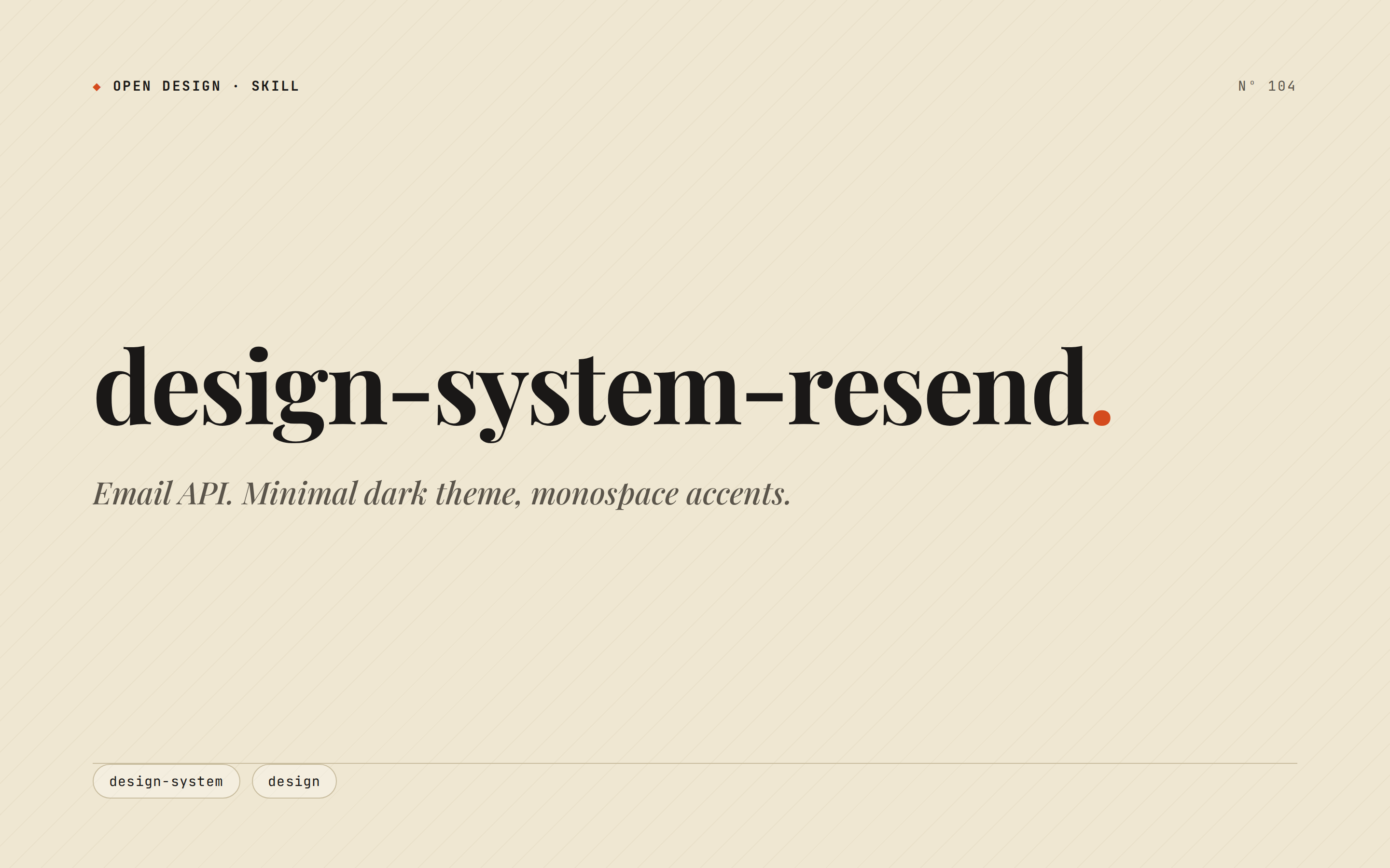 Resend preview