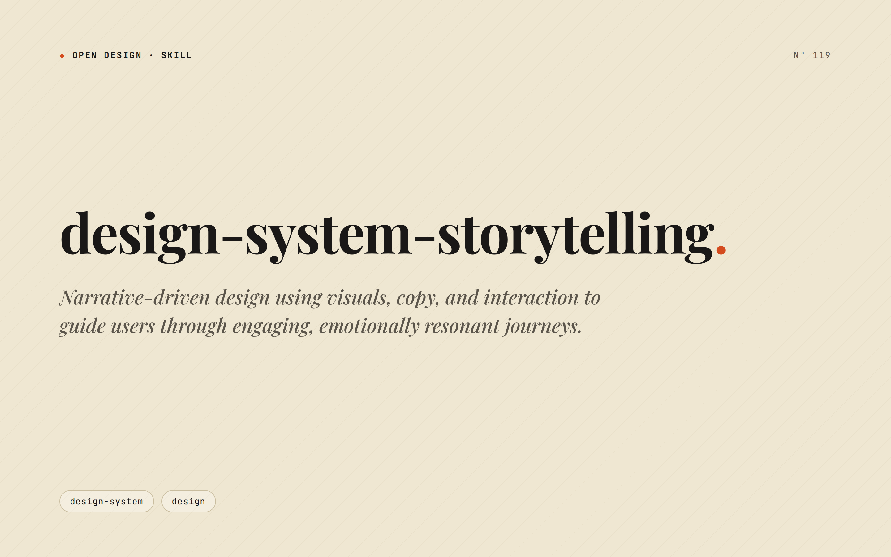 Storytelling preview